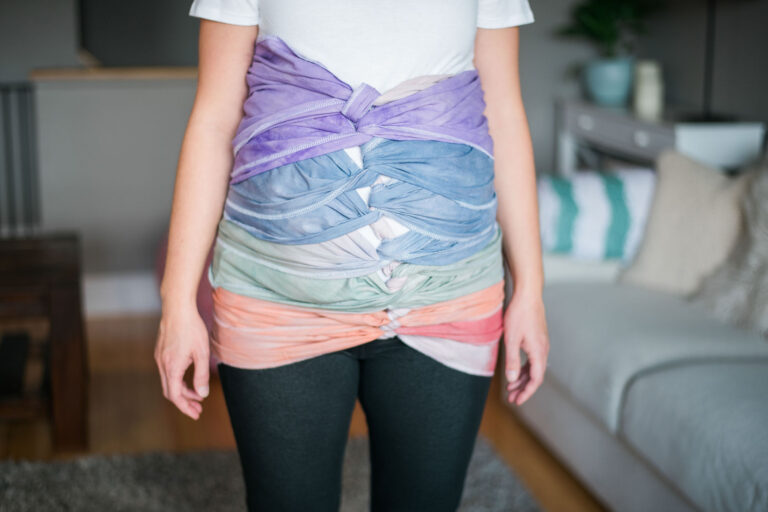 Belly binding is valuable in healing after a pregnancy loss