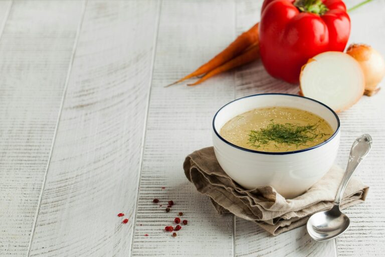 Homemade bone broth for postnatal recovery, especially after miscarriage